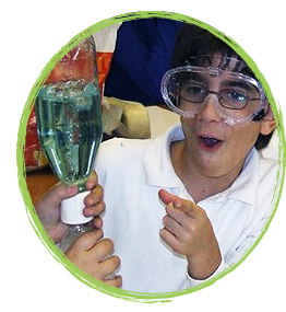 A Child Does a Fun Science Experiment A Child Does a Fun Science Experiment